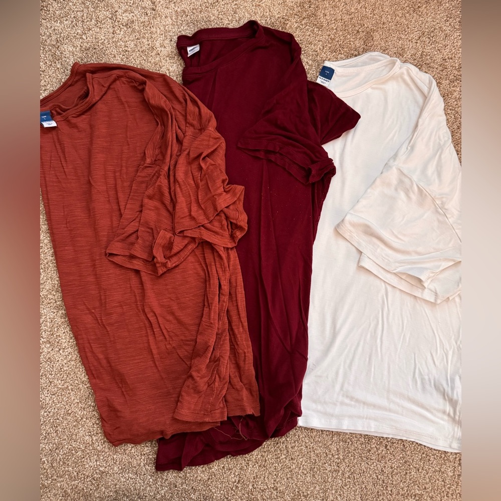 Old Navy women’s luxe tops size L